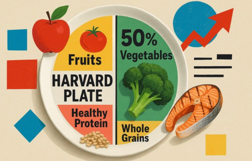 Гарвардська тарілка та КБЖУ: як правильно збалансувати раціон спортсмена